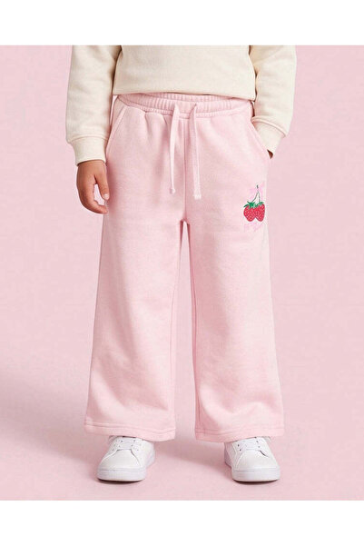 REDTAG Girls Pink Printed Active Pants