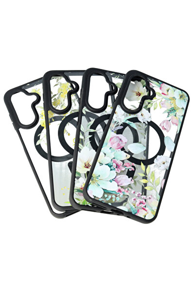 SEP Husa TPU+PC MagSafe Botanical Samsung Galaxy A37 Pastel Garden