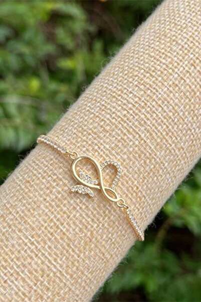 The Jewel Heart Brățară Everheart, Alamă Placată cu Aur 18K