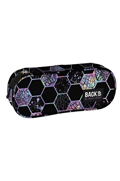 Derform Penar oval BackUp8, 23x9x5cm, model negru fotbal , PB8A26