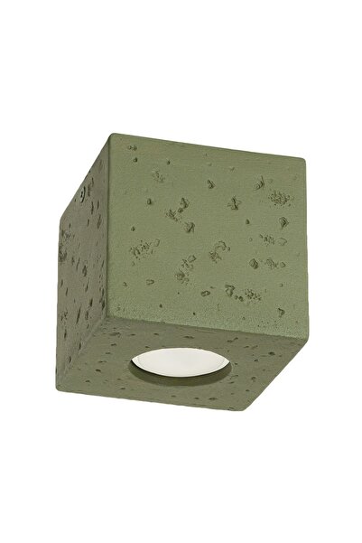 SOLLUX Tavan din beton QUAD, verde măsliniu