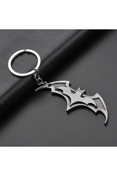 Choice1 Silver color Bat keychain anime creative keychain high-end car couple...
