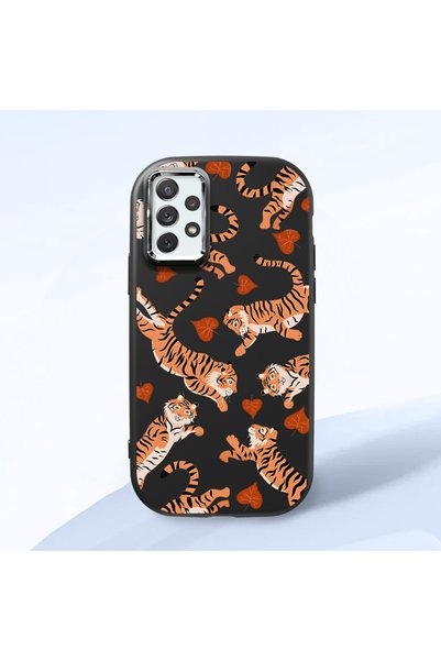 ucuc Samsung Galaxy A72 Compatible Black Silicone Case with Shock-Absorbing C...