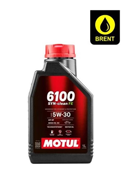 Motul 6100 SYN-clean 5W-30 C3/C2 Engine Oil 1L Low SAPS Synthetic Motor Oil f...