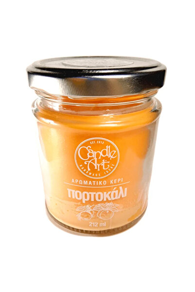 Candle n'Art Candle n' Art Βοτανικό Αρωματικό Κερί Πορτοκάλι 212ml