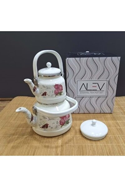 ALEV konak alışveriş EMAYE ÇAYDANLIK ORTA PEMBE GÜL ERZURUM