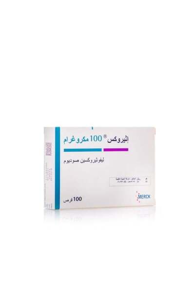 Euthymoly أقراص يوثيروكس 100 ميكروغرام - 100 قرص