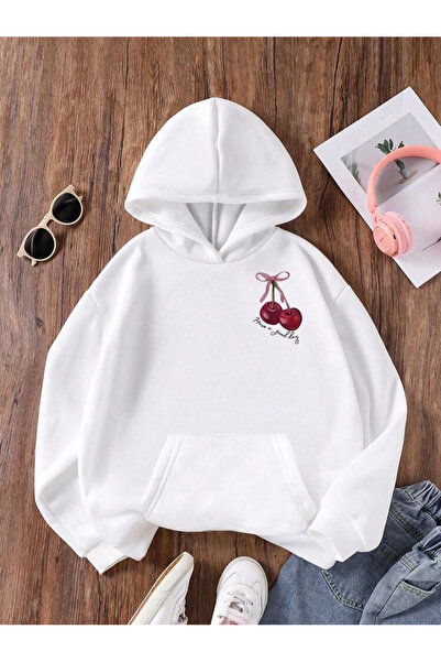 bellanova Unisex Printed Hooded Sweatshirt
