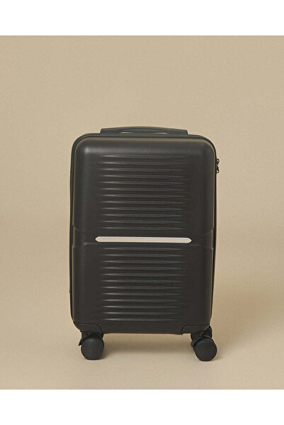 REDTAG Black 20 Inch Hard Trolley With TSA Lock