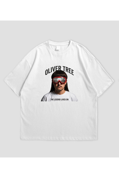 Grafftee Clothing Oliver Tree Printed Unisex Oversize T-Shirt