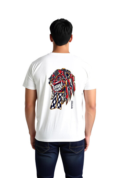 PayBuy Mechanic Devil Motorcycle Art Printed Men's T-Shirt