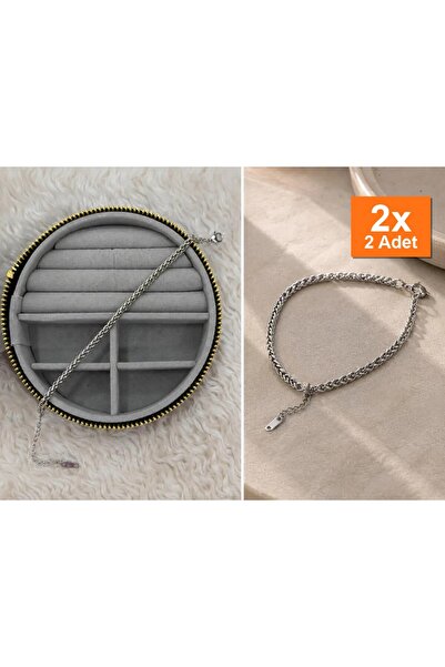 Bozhi Bracelet Steel Silver Casual Elegance