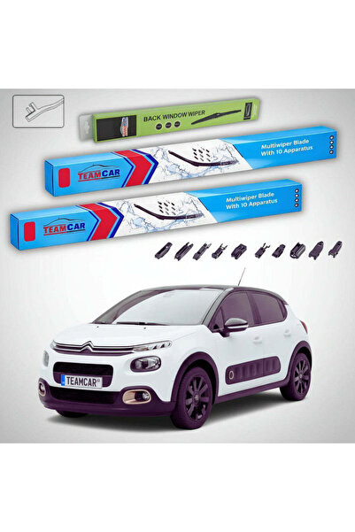 TEAMCAR Lamele ștergătoare Citroën C3 Gen III B618 Hatchback 2016-prezent |  ...