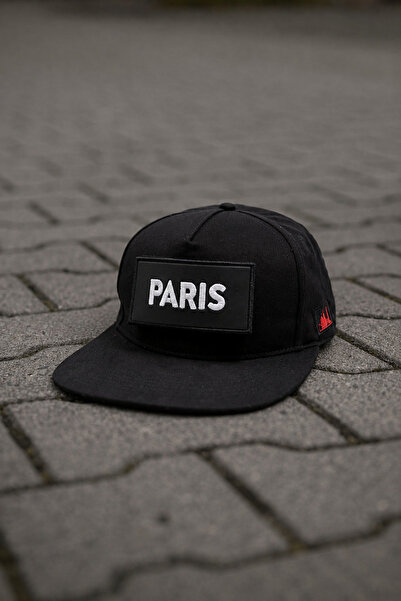 All citys Șapcă neagră Hiphop Snapback cu patch-uri cu broderie orașești inte...