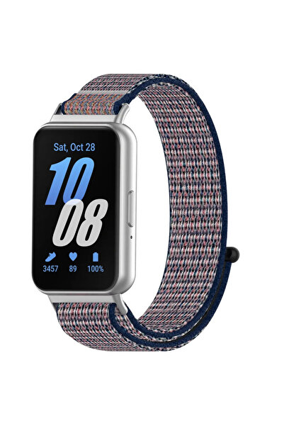 Techsuit Λουράκι ρολογιού (W087) Samsung Galaxy Fit3 Ναυτικό Μωσαϊκό