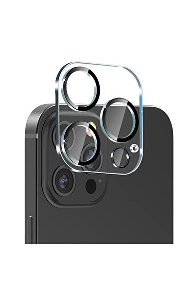 Lito S+ Προστατευτικό Γυαλί Κάμερας iPhone 13 Pro / 13 Pro Max Μαύρο/Διαφανές