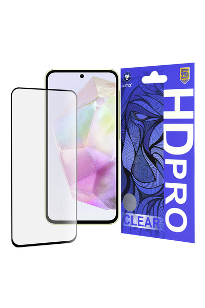 Lito HD Pro Clear Samsung Galaxy A35 5G Μαύρο