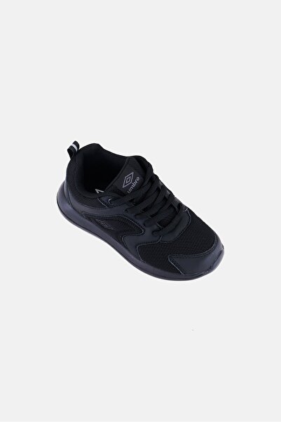 UMBRO Kids Boy Lace Up Outdoor Shoes, Black