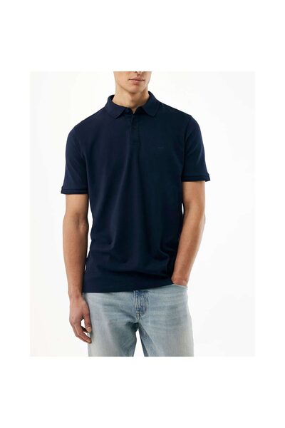 MEXX Ανδρικό polo σε Χρώμα Μπλε Σκούρο