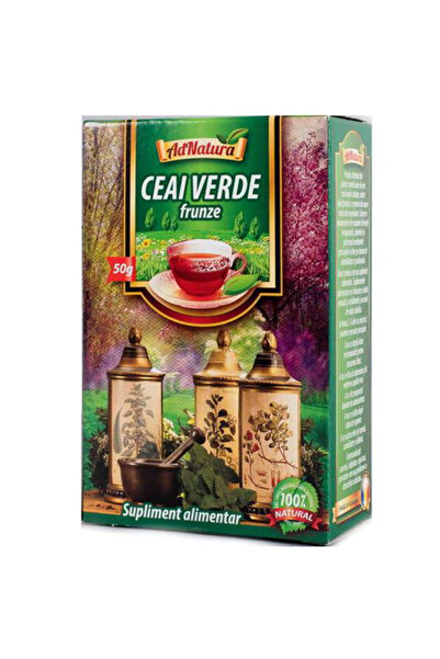 AdNatura Ceai Verde Frunze AdNatura, 50 g