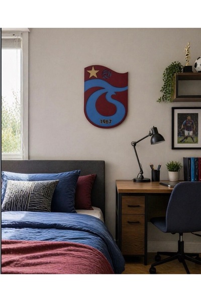 PikapikLazer Taraftar Trabzon TS ledli dekoratif tablo ve gece lambası