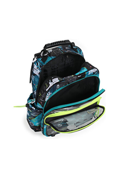 Chimola Racing Car Backpack with Drawstrings 16"