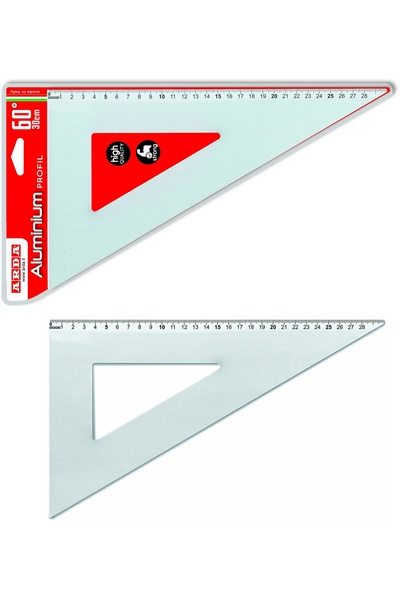Arda Echer aluminiu, 30 cm, 60°,