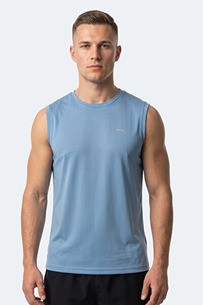Slazenger قميص HEROFIT IN للرجال بدون أكمام باللون الأزرق