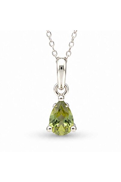 craftmystic 925 Silver Necklace with Black Tourmaline Teardrop - Balance and ...