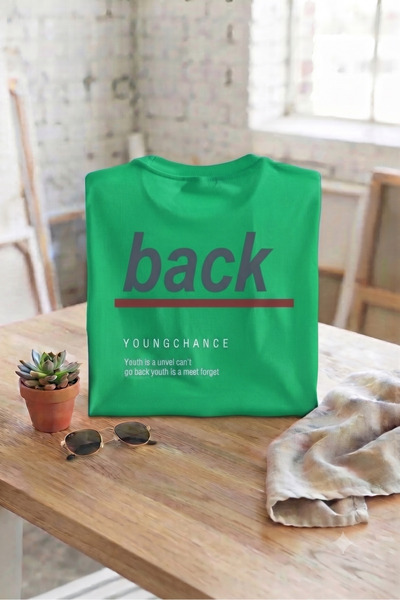 UNCİA OUTDOORS Γυναικείο/Ανδρικό unisex μπλουζάκι με στάμπα BACK, με λαιμόκοψ...