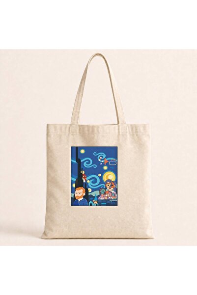Kırtasiye Ofisi Van Gogh Dream Design tkanina torba sa štampanjem