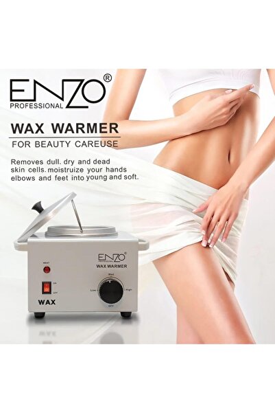Enzo Professional EN-1104 Professional Grade Wax Warmer – Adjustable Temperature Wax Heater Pot for Hair Removal – Spa & Salon Quality – Intl Version
