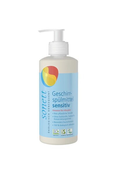 Sonett Detergent de vase pentru persoane cu alergii, 300ml