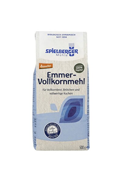Spielberger Făină integrală de emmer Demeter bio, 500g