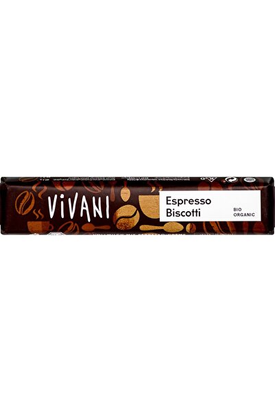 Vivani Baton de ciocolată espresso biscotti