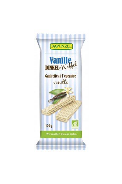 Rapunzel Napolitane organice cu vanilie, 100g