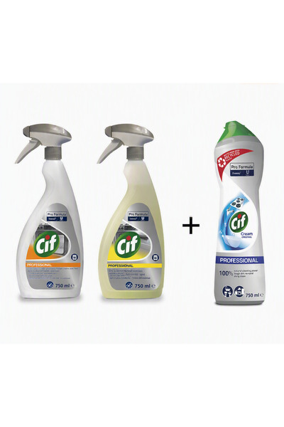 Cif Trio Professional – Degresare și strălucire