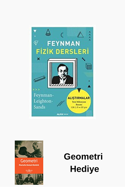 Alfa Yayınları Feynman Fizik Dersleri + Geometri Hediye