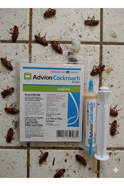 SYNGENTA Advion Cockroach Gel ( 4 Tube 2 tips & Pusher)