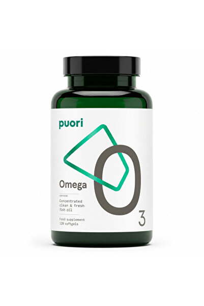 puori O3 - Omega 3 (Ulei de peste concentrat) - 120 capsule