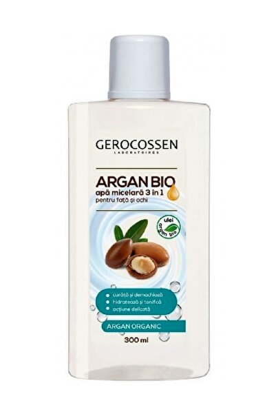 GEROCOSSEN Apa micelara 3 in 1 cu ulei argan organic, aloe vera si musetel Ar...