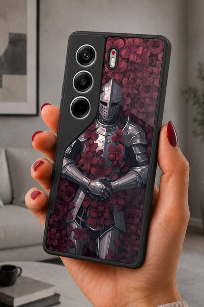 TECNO Camon 40 Uyumlu Sniper Desenli Kamera Korumalı Darbelere Dayanıklı Kılıf