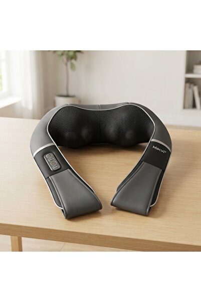 DeaL Aparat de masaj 4D pentru gât și umeri cu încălzire — Relaxare instantan...