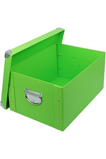 GENERAL GUOZI Collapsible Storage Box, Decorative Memory Box with Lid & Metal...