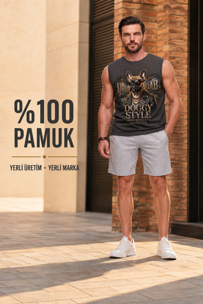 Duzor Men's Cotton Athlete Shorts Set Summer, Gym, Athlete, Basketball, Fitne...