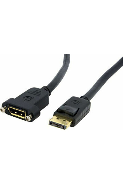 startech Καλώδιο DisplayPort αρσενικό - DisplayPort θηλυκό 0.9μ Μαύρο (DPPNLF...