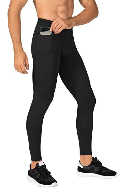 GENERAL One Leg Compression Tights for Basketball Athletic Workout Gym Leggin...