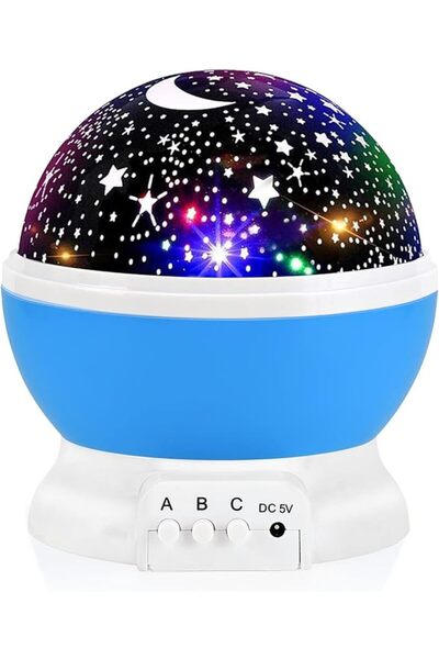 GENERAL Kids Star Night Light, Nebula Star Projector 360 Degree Rotation - 4 ...
