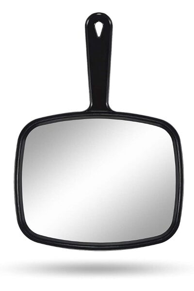 GENERAL PROTECLE Hand Mirror, 10.3" L x 7.4" W Salon Barber Hairdressing Hand...