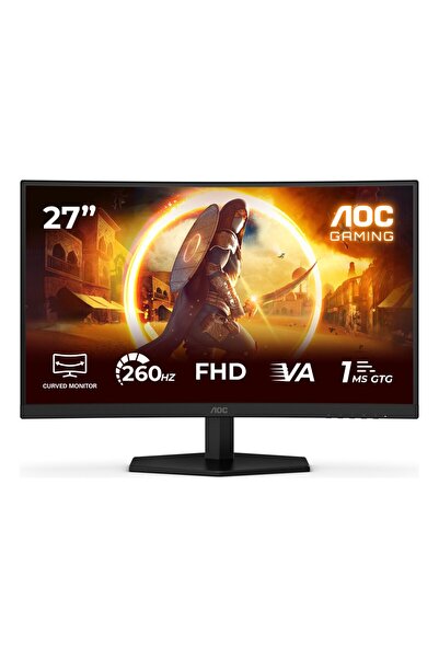 Aoc Οθόνη C27G42ZEP 27 ιντσών 1920 x 1080 px VA 260 Hz Καμπύλη Gaming